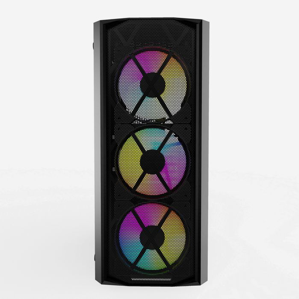 Корпус ATX Powercase Rhombus X3 Mesh LED