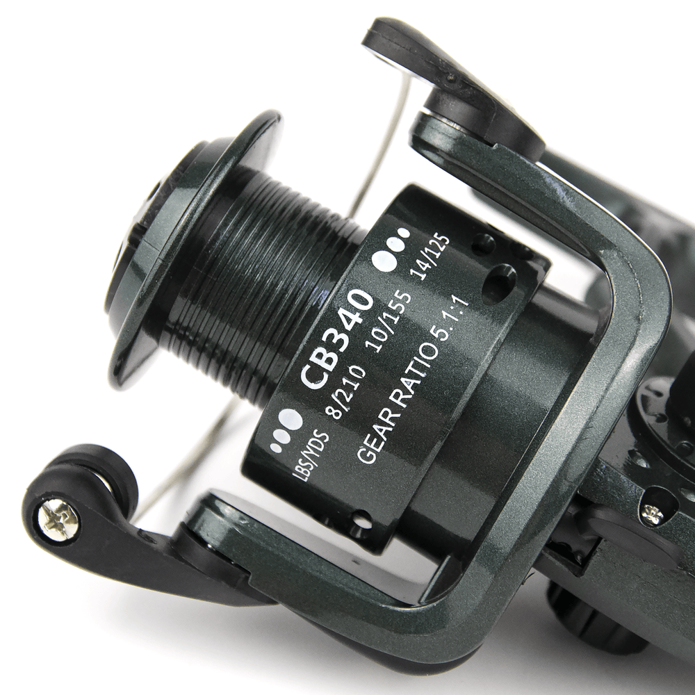 Катушка безынерционная Cobra CB340 (4000, 3BB, графит. шпуля)