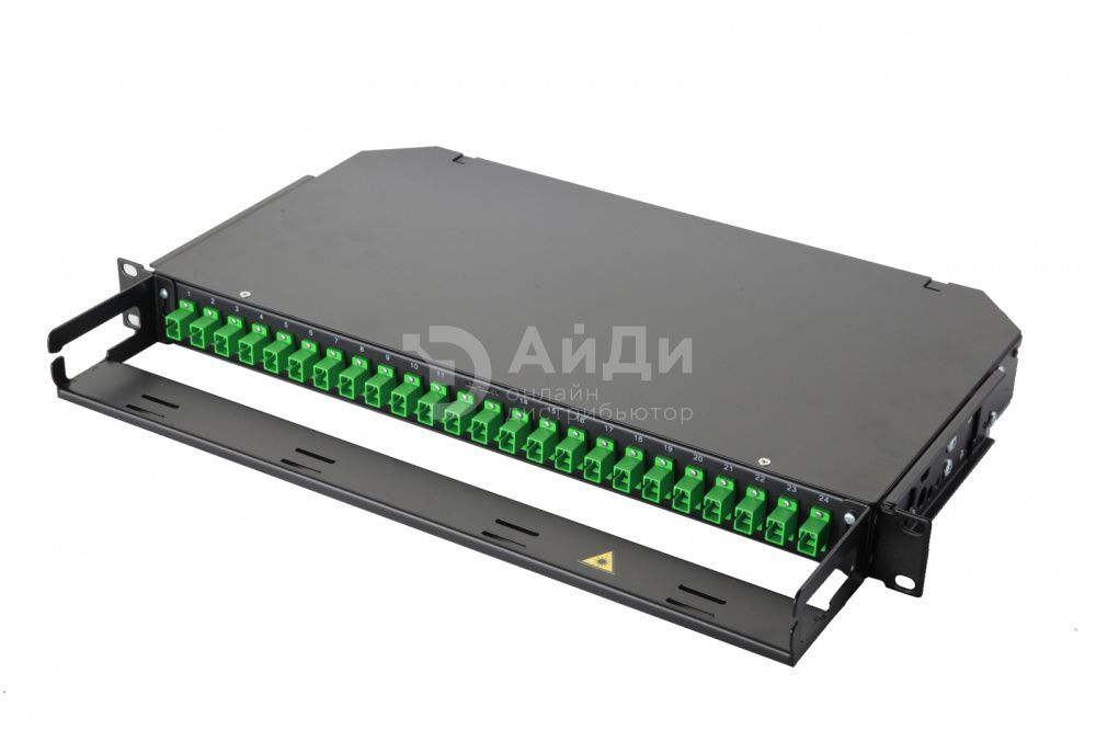 Коммутационная панель оптическая Eurolan 47C-24-S2-SC-12-11BL-A