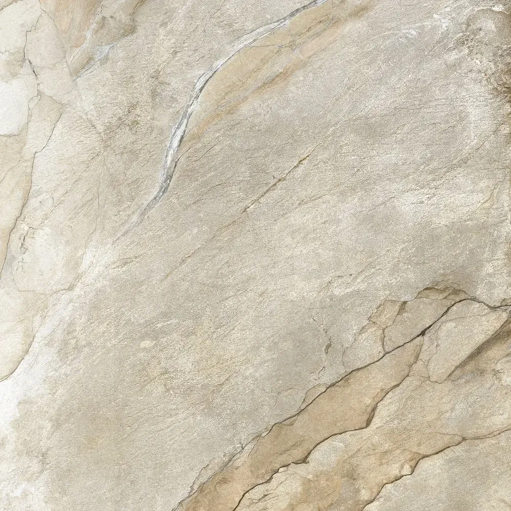 Керамогранит Alma Ceramica GFU57VLC04L Vulcano 57x57 бежевый лаппатированный под камень