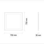 Зеркало для серванта ENZA HOME LEGATO EH59575