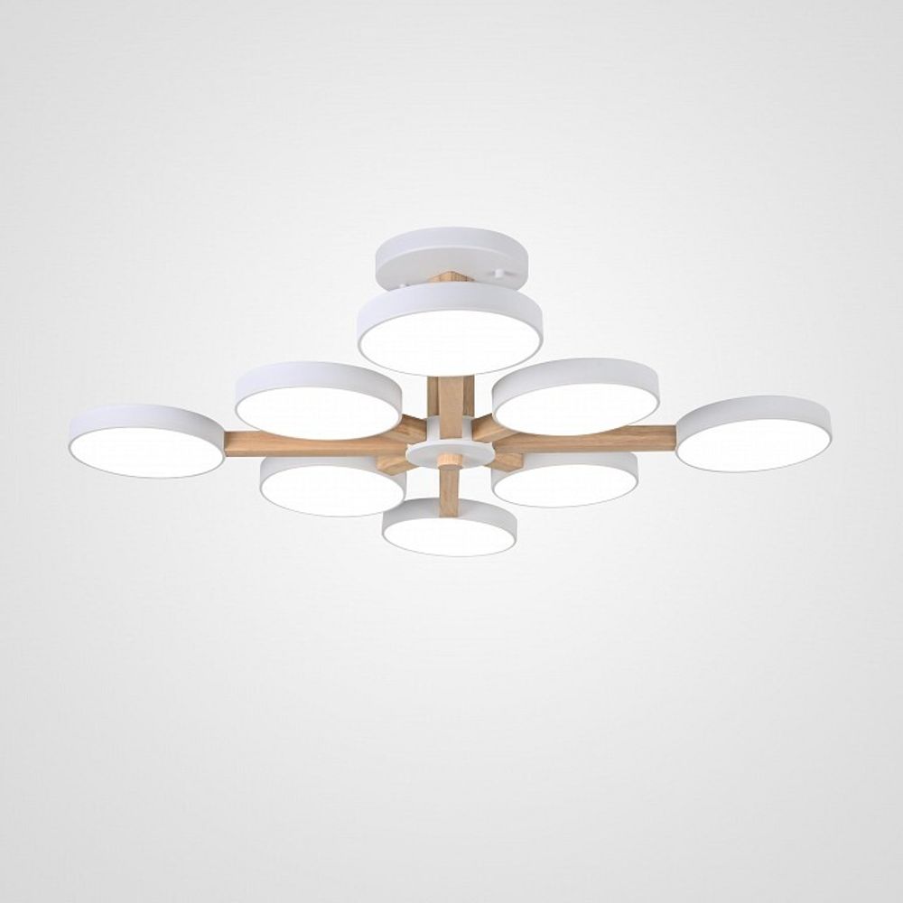 Люстра на штанге Imperiumloft TURNA White TURNA-B01