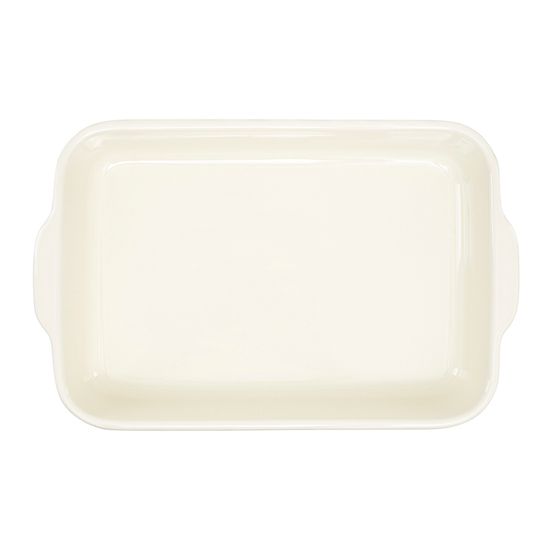 Блюдо для запекания birds of paradise, 30х19 см, кремовое