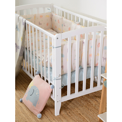 Постельное белье детское Tkano Tiny world Animalia world розовое