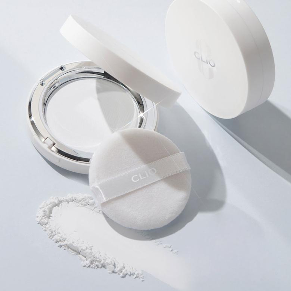 CLIO Stay Perfect Finish Pact - Бесцветная фиксирующая пудра (8 гр)