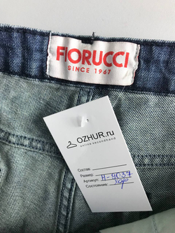 Шорты Fiorucci с модным акцентом, маркировка 28, визуально на 44 размер