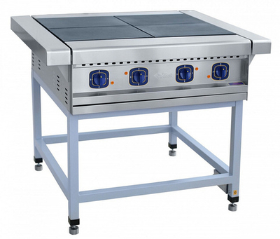 Плита 4 Конфорочн.900Сер Эп-4П