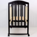 Кроватка детская Топотушки Сильвия 2 качалка, венге- слоновая кость