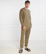 Пижамы TAGGED LONG SET Hugo Bodywear - хаки(50488381)