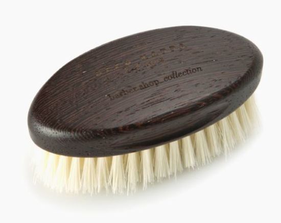 Щетка для бороды Acca Kappa Beard Brush, дерево Венге (белая)
