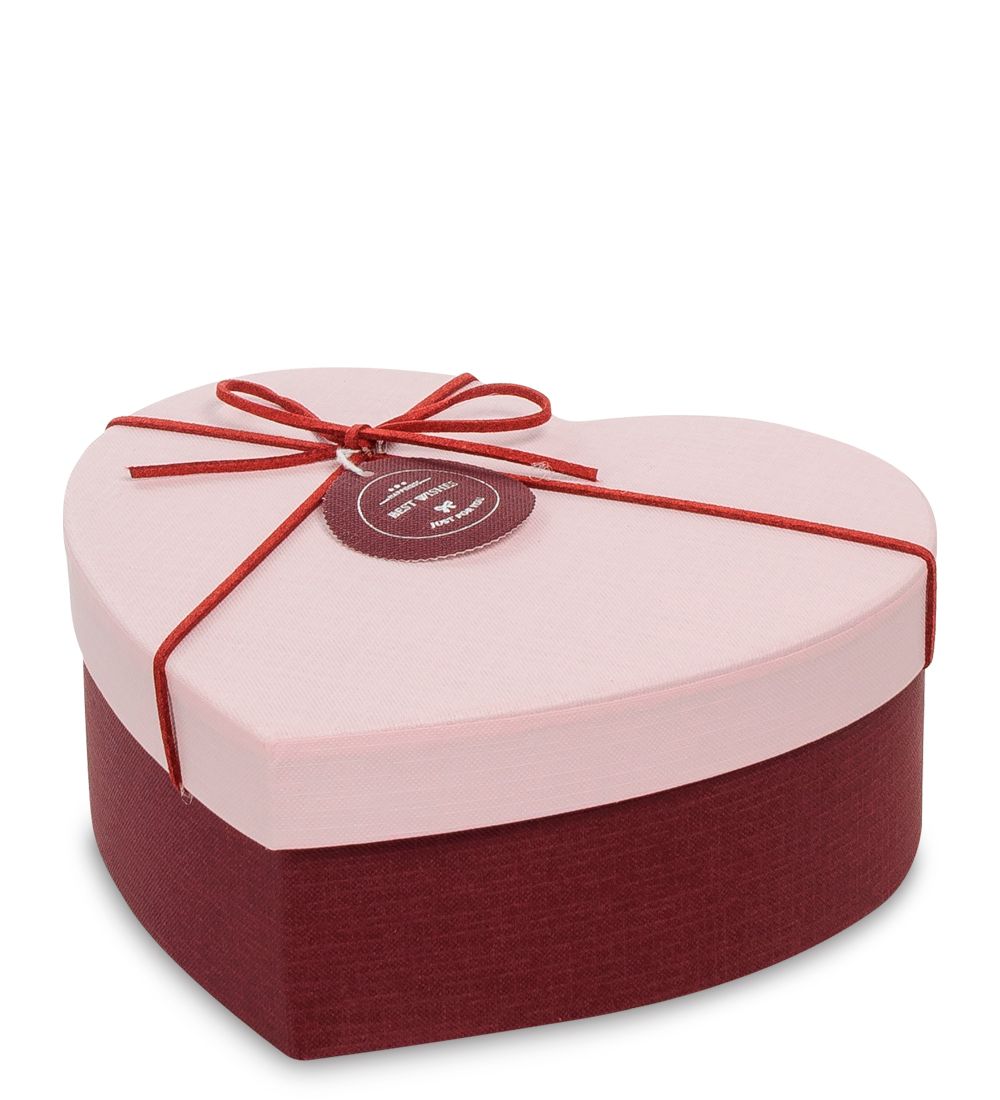 WF-90/2-A Коробка «Сердце» цв.борд./роз.