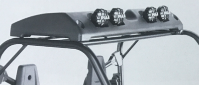 Люстра Warn на UTV Quadboss light bar