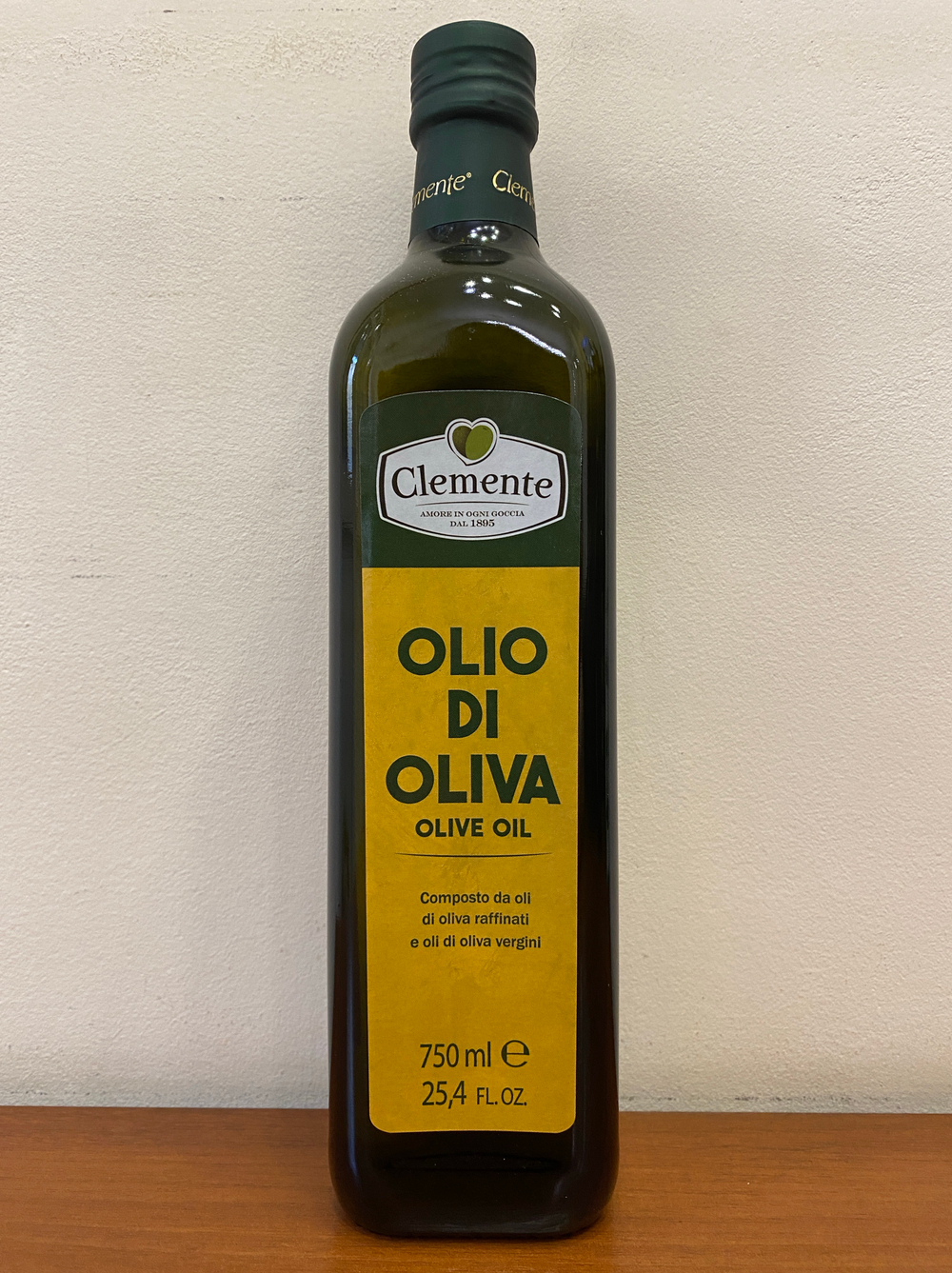 Оливковое масло Clemente PURЕ Рафинированное 0,75 литра, Италия