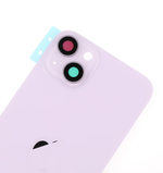 iPhone 14 Plus - Задняя крышка в сборе со стеклом камеры + пластина + магнит