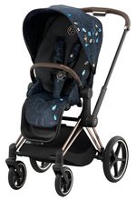 Коляска 2 в 1 Cybex Priam IV Rosegold Jewels of Nature