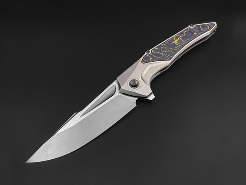 Складной нож Guerrero M390 CrystalTi carbon