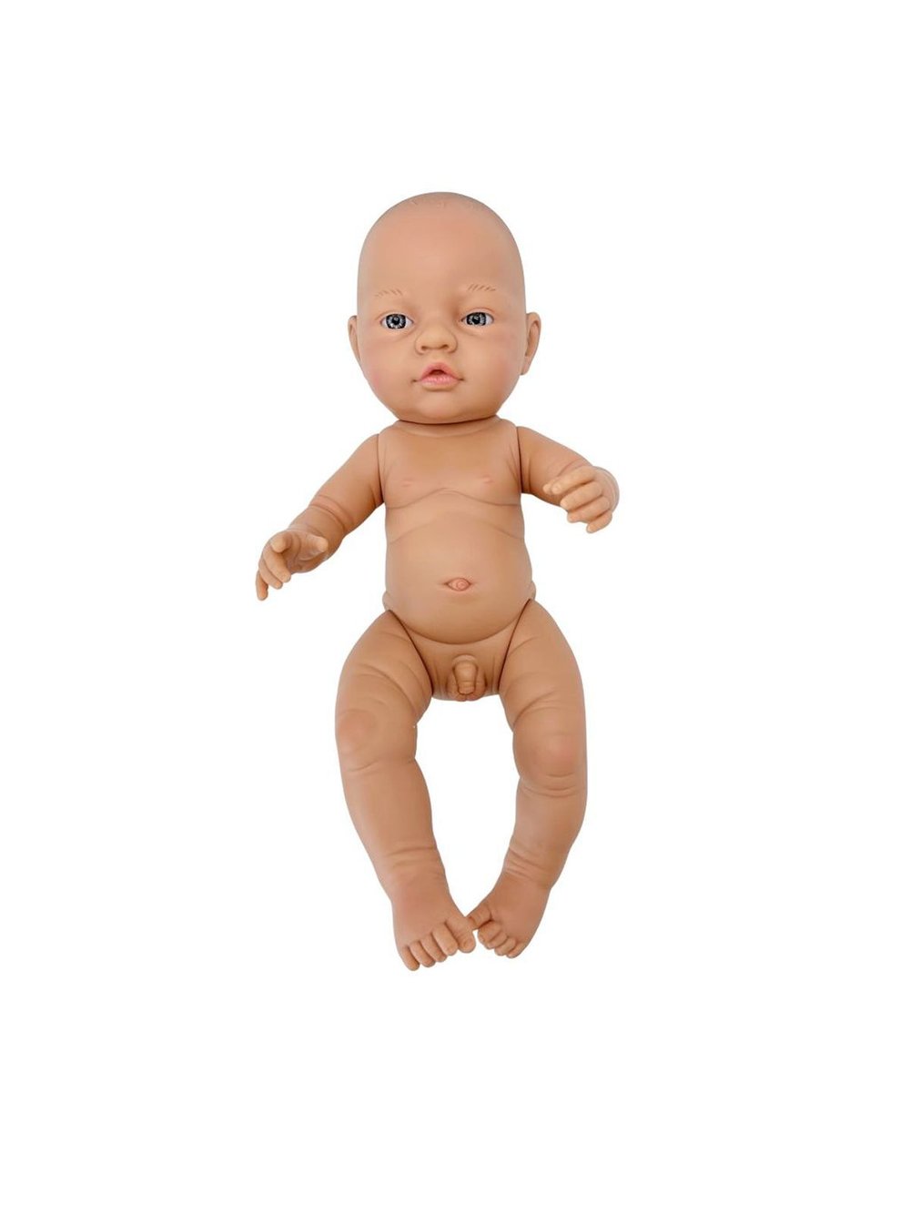 Кукла для девочки Paola Reina 45см виниловая Бэби  в синих ползунках