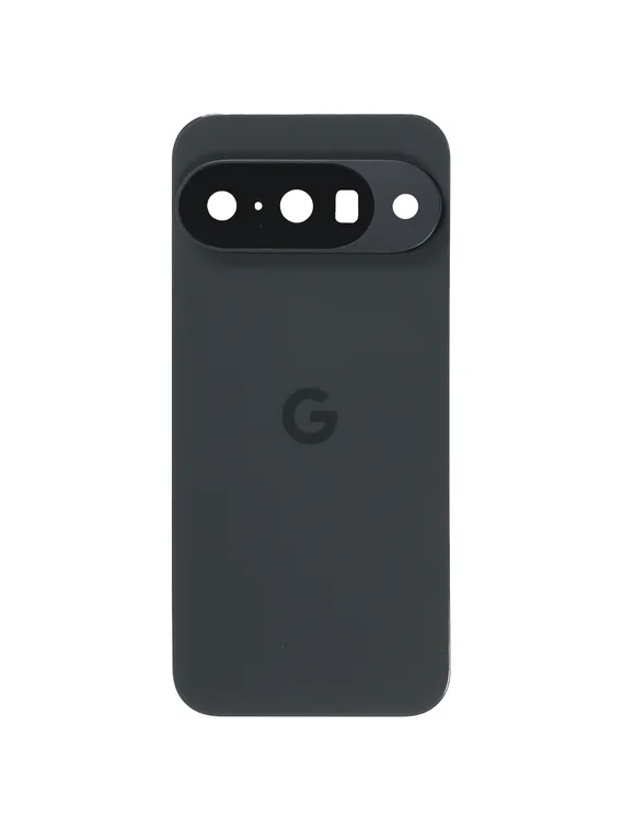 Задняя крышка для Google Pixel 10 черная (Obsidian) со стеклом камеры