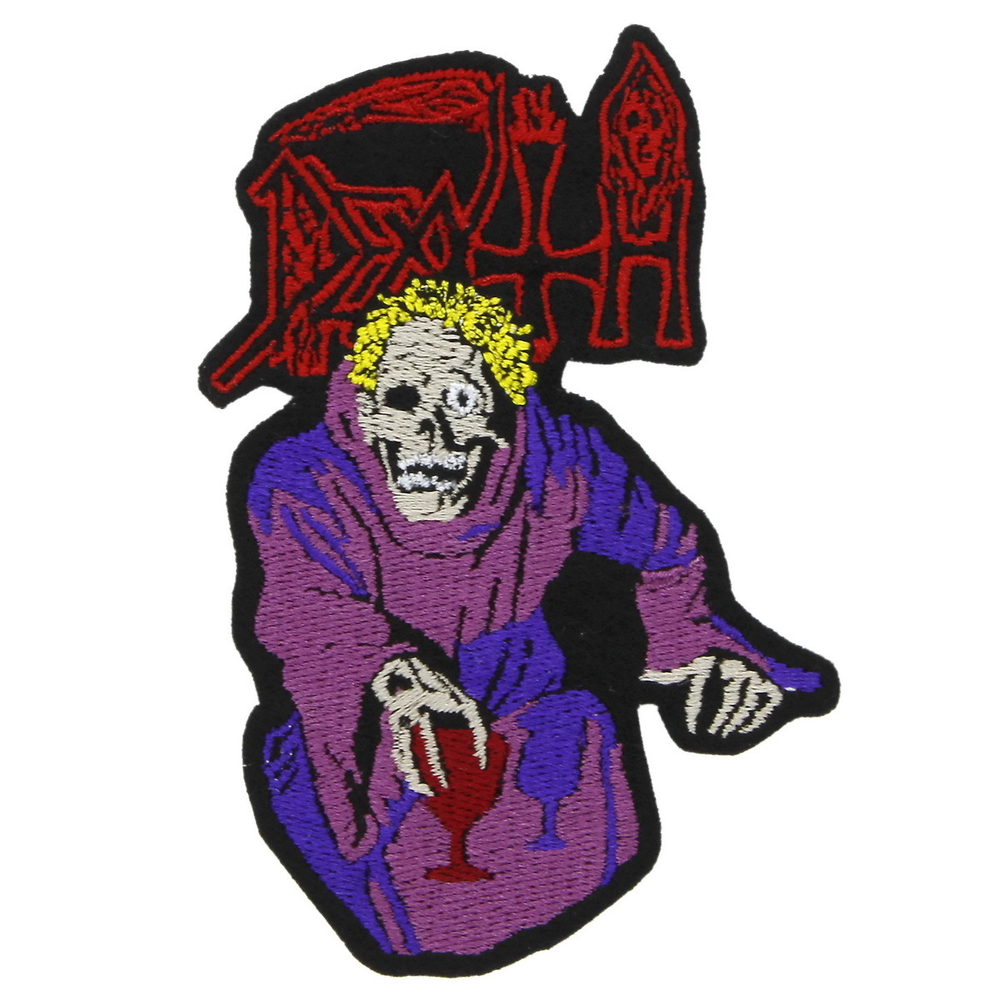 Нашивка с вышивкой группы Death