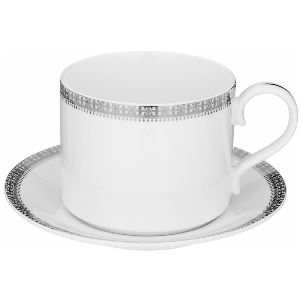 ЧАЙНЫЙ СЕРВИЗ LEFARD "CROWN" НА 6 ПЕР. 14 ПР. 1000/350/300 МЛ ПЛАТИНОВЫЙ (КОР=2НАБ.)