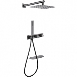 Душевая система Abber Rund AF8750NG с термостатом Никель