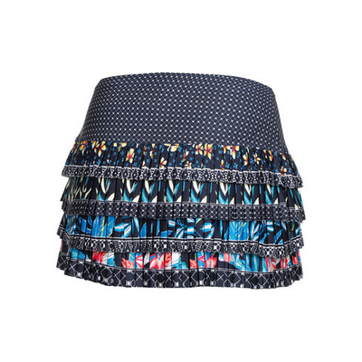Женская теннисная юбка Lucky in Love Keepin' It Rio Pleated Skirt Women - Dark Blue, Multicoloured