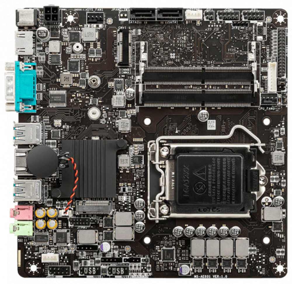 Материнская плата mini-ITX MSI H510TI-S09