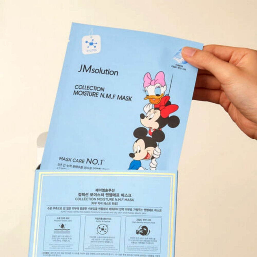 JMsolution Маска тканевая с увлажняющим фактором / Disney Сollection Moisture N.M.F Mask, 30 мл