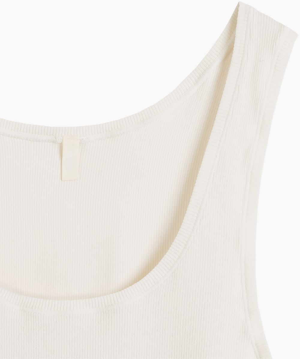 Майка женская Atlantic, 1 шт. в уп., хлопок, экрю, LV-003