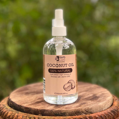 100 % кокосовое масло с дозатором 100% Natural Coconut Oil HerbCare