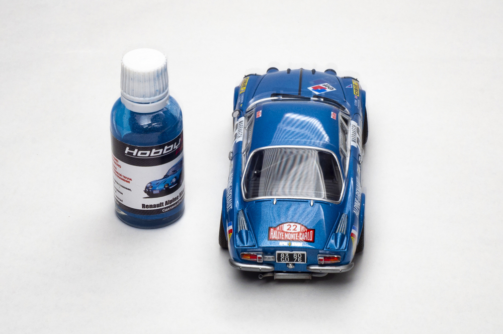 Краска лаковая HobbyLink Renault Alpine Blue HP-6201