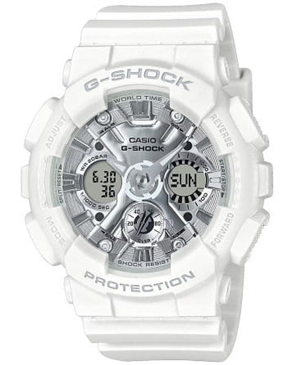 Часы Casio G-Shock GMA-S120VA-7ADR (GMA-S120VA-7A)