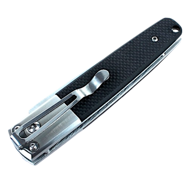 Нож Ganzo G7211-BK (F7211-BK) 440C (58-60 HRC) Выкидной с фиксацией *