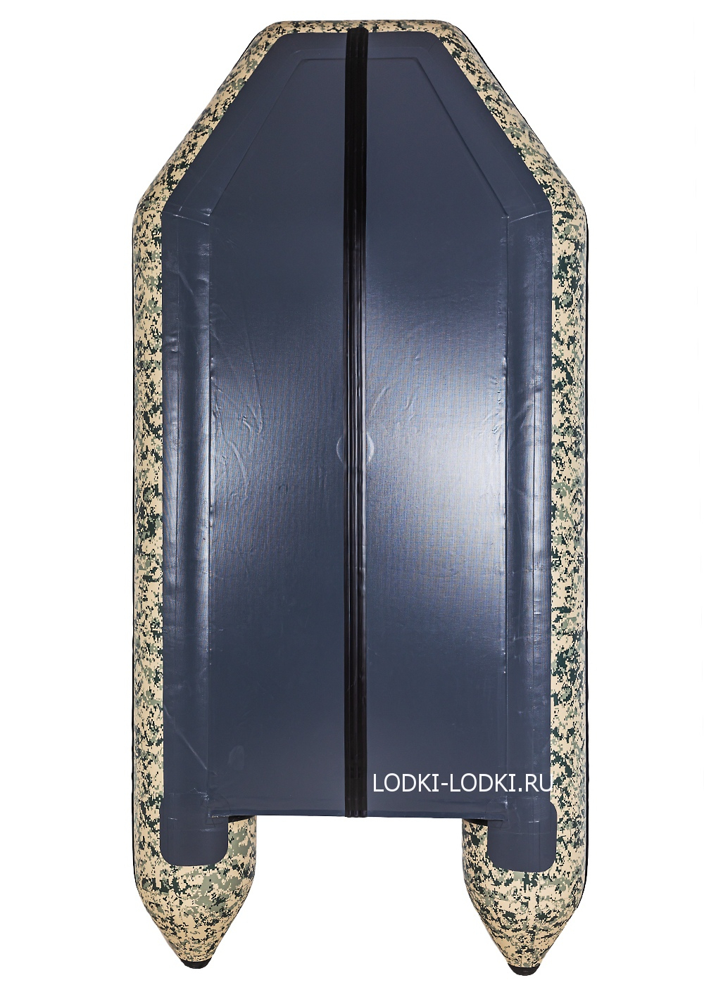 Аква-2800 СК слань+киль камуфляж (лодка пвх под мотор)