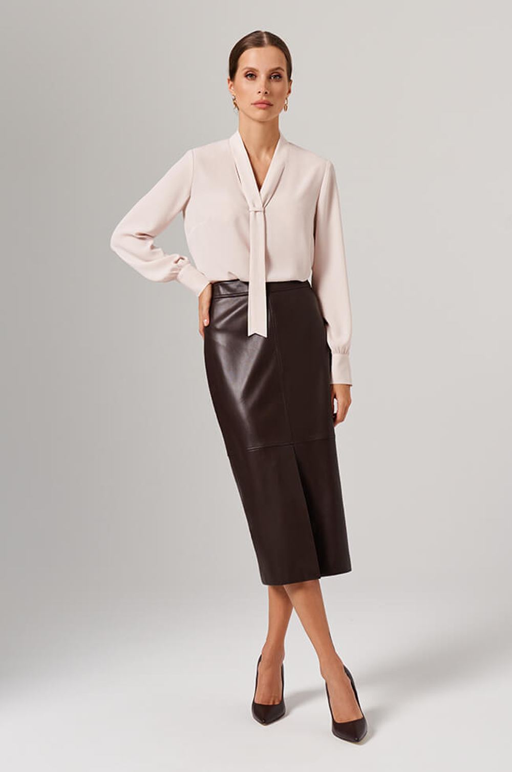 23149 Блузка женская (кремовый)