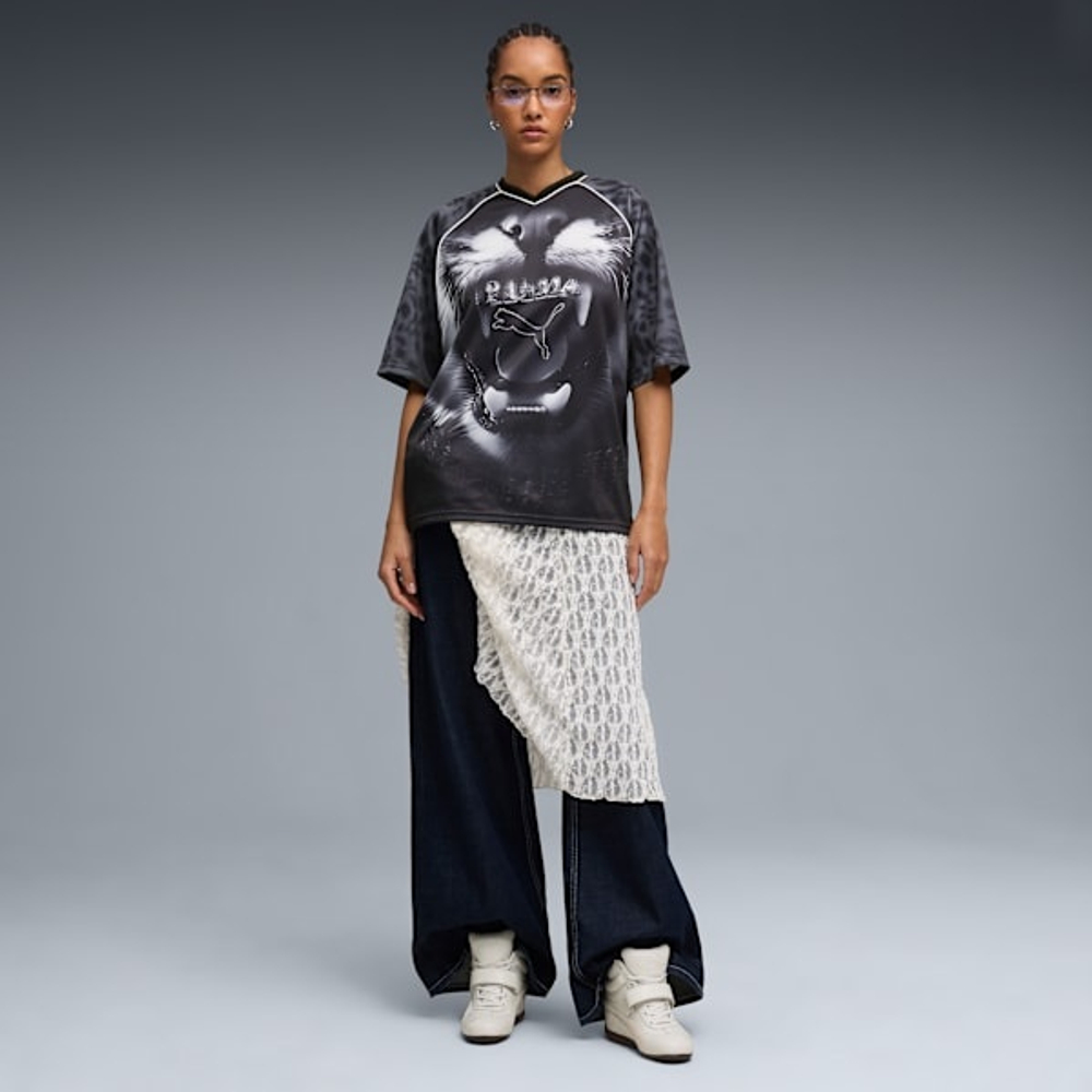 PUMA Женские кроссовки Speedcat Wedge, белый/серый