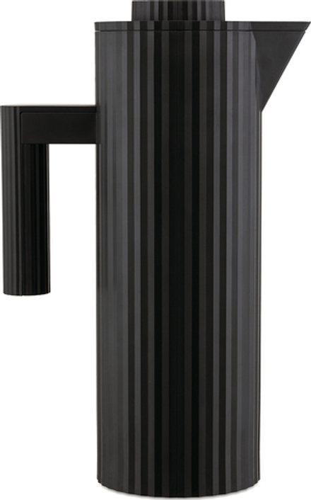 Термос Alessi, Plisse, 1 л, пластик, чёрный