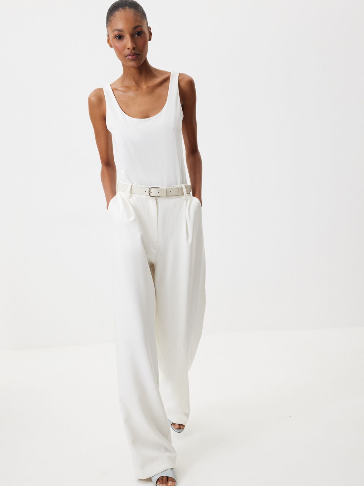 Безукоризненные брюки-палаццо «Весенний сад»