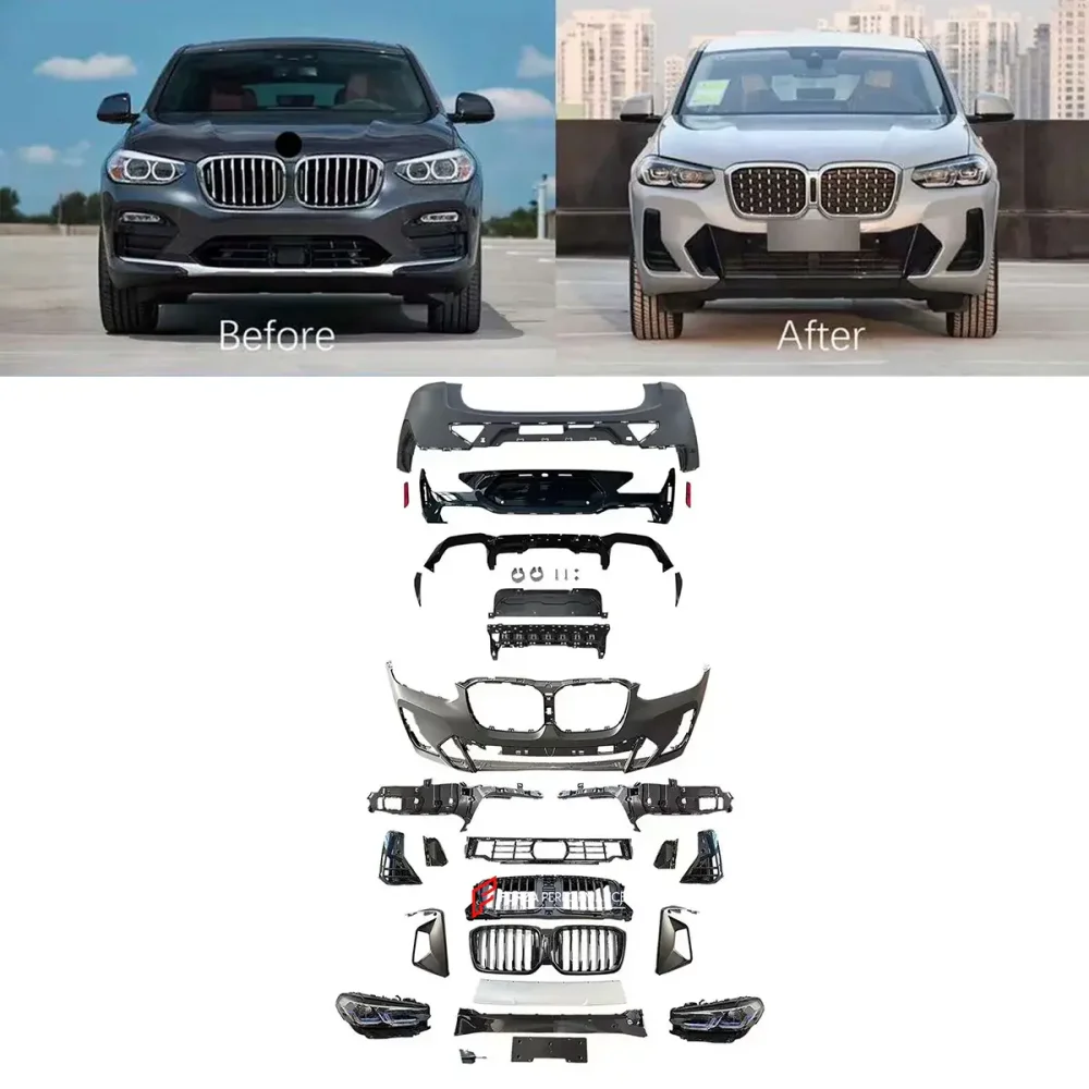 Обвес переделка для BMW X4 G02 в Рестайлинг М-пакет БМВ
