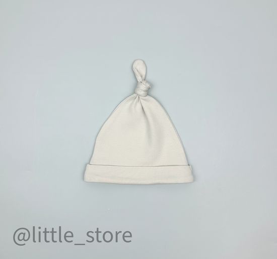 Шапочка однослойная, Бежевая