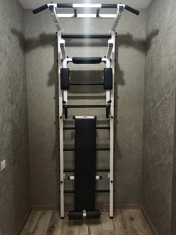 Монтаж шведской стенки Sv Sport в бетонные, кирпичные стены