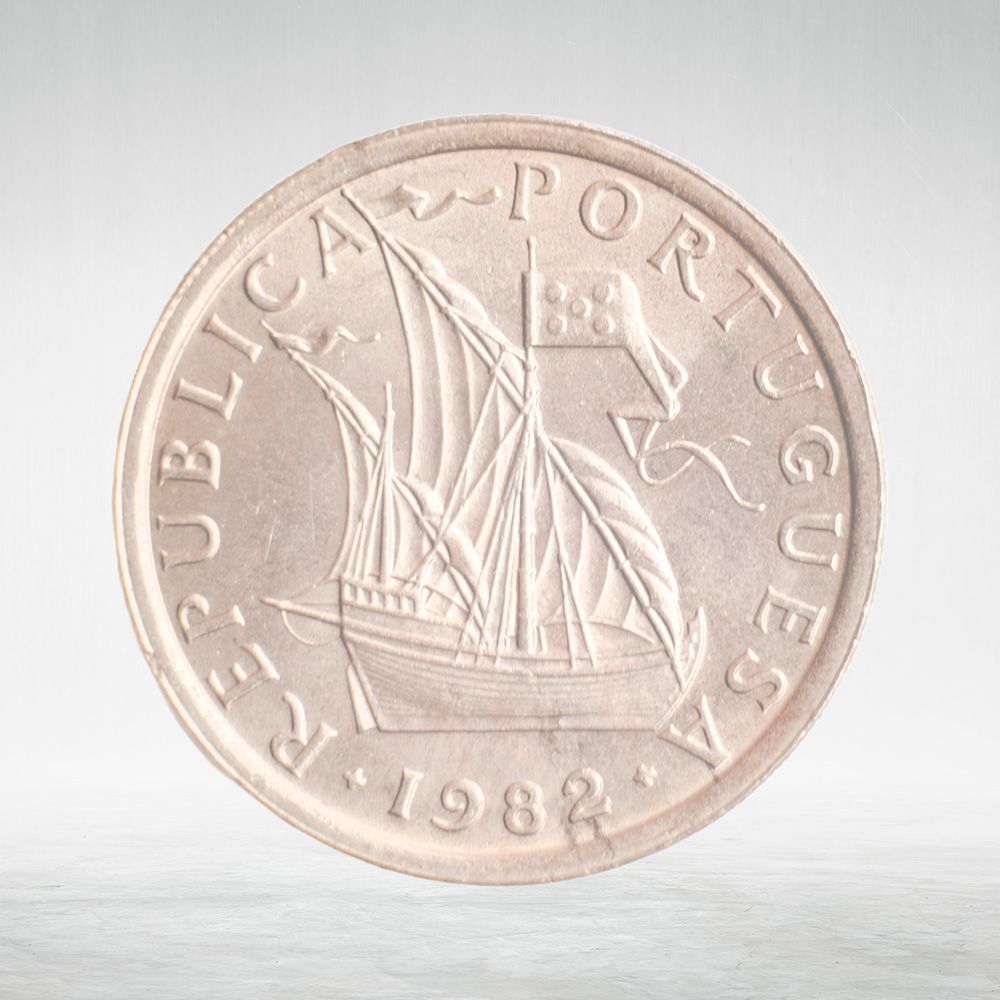 Portugal, 5 Escudos, 1982, VF