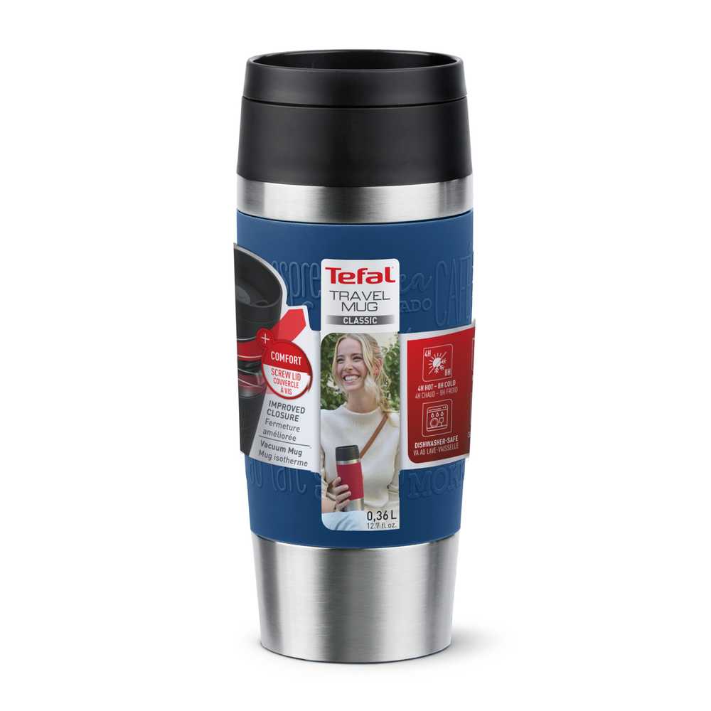 Термокружка Tefal TRAVEL MUG CLASSIC N2020310 0.36 л