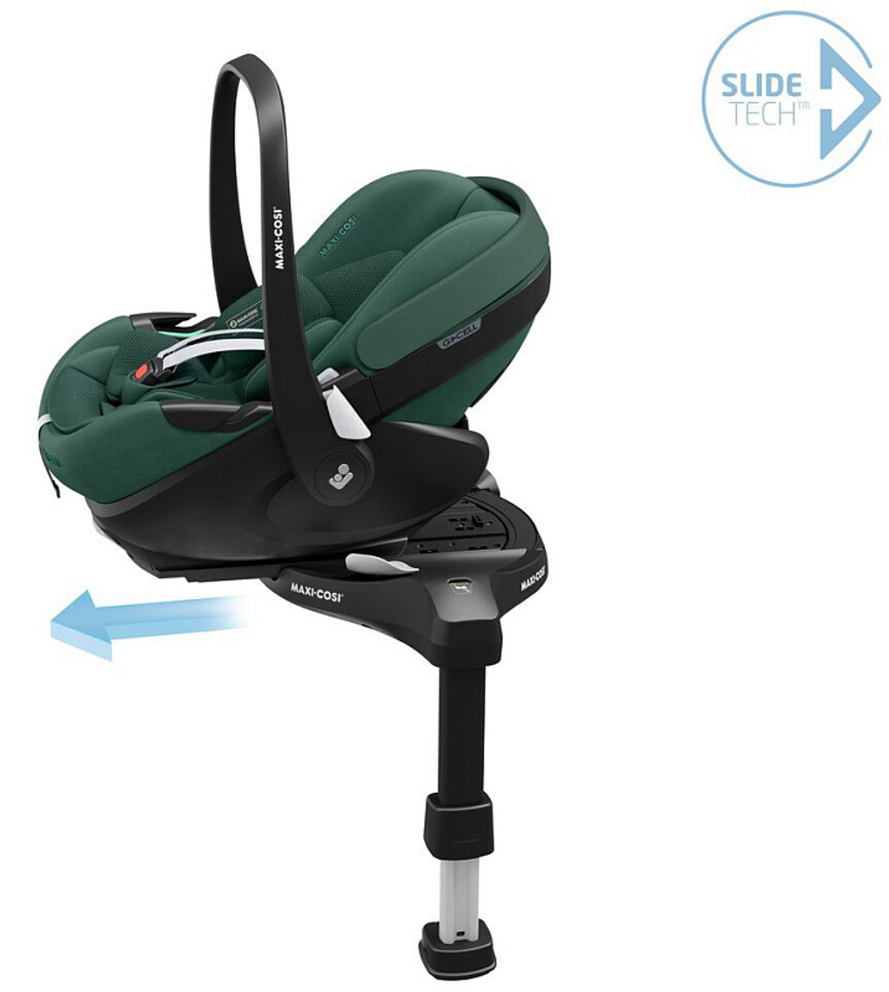 Автокресло Maxi-Cosi Pebble 360 Pro 0-13 кг с базой Family Fix 360 Prо 8052047111 Essential Green/зеленый (2024)