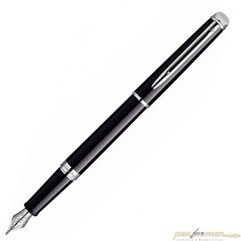 Перьевая ручка Waterman Hemisphere Mars Black CT перо F (S0920510)