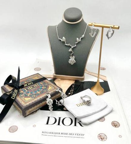 Серьги Dior без роз