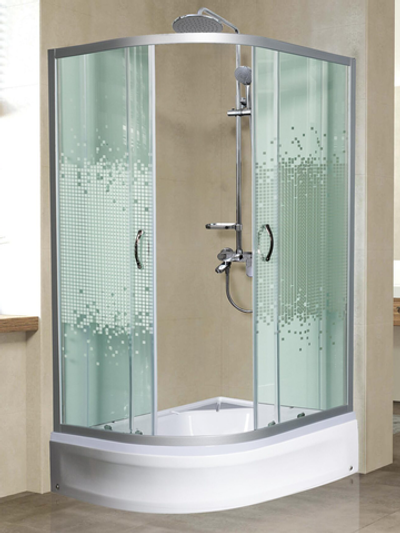 Душевое ограждение МОНОМАХ ДУ  90/70/180 МЗ L/R  10000005878 900*700*1800, асимметричное