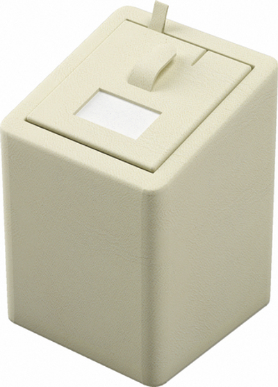 Подставка для кольца/кубик наклонный/выним.вкладыш/язычок/прорезь/окошко/петелька/Н-70 мм.