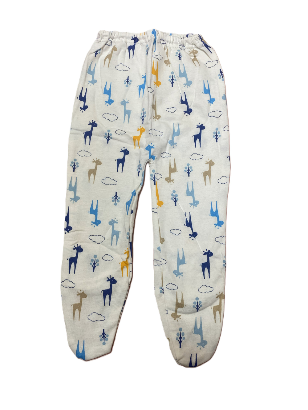 Ползунки на резинке из футера (100% хлопок с начесом) на рост 86 см