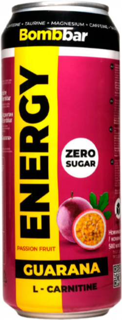 Напиток б/а тонизирующий Bombbar «L-Карнитин с гуараной»
